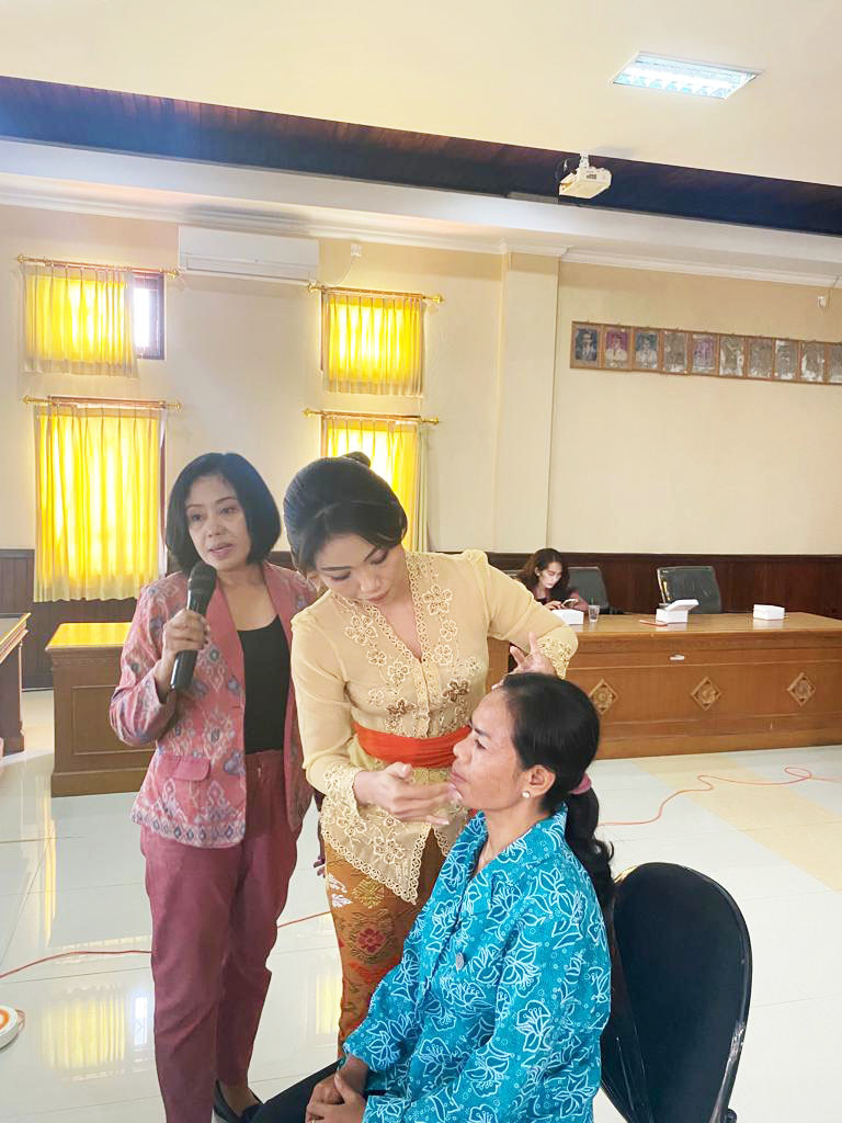 Sosialisasi Tata Rias TP PKK Kabupaten Badung di Kecamatan Mengwi Tahun 2023